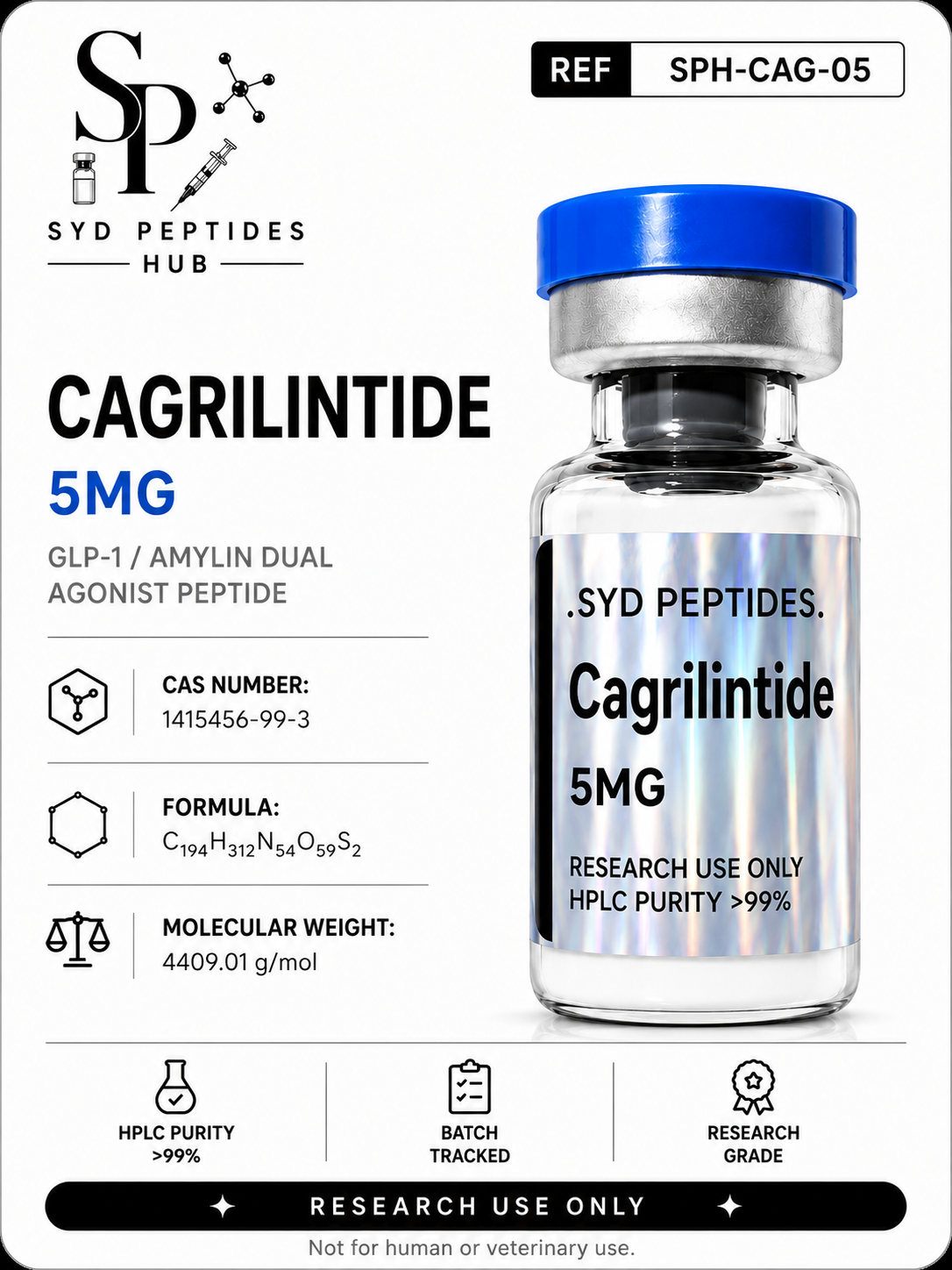 does cagrilintide need to be refrigerated 5mg | Research-Grade Peptide CAGRILINTIDE 5MG SYD PEPTIDES